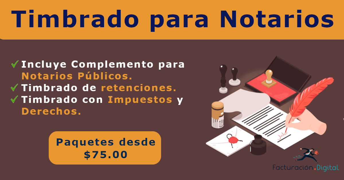 CFDI 4.0 Timbrado Para Notarios 👨🏻‍⚖️📜 ️ - Contador.Digital